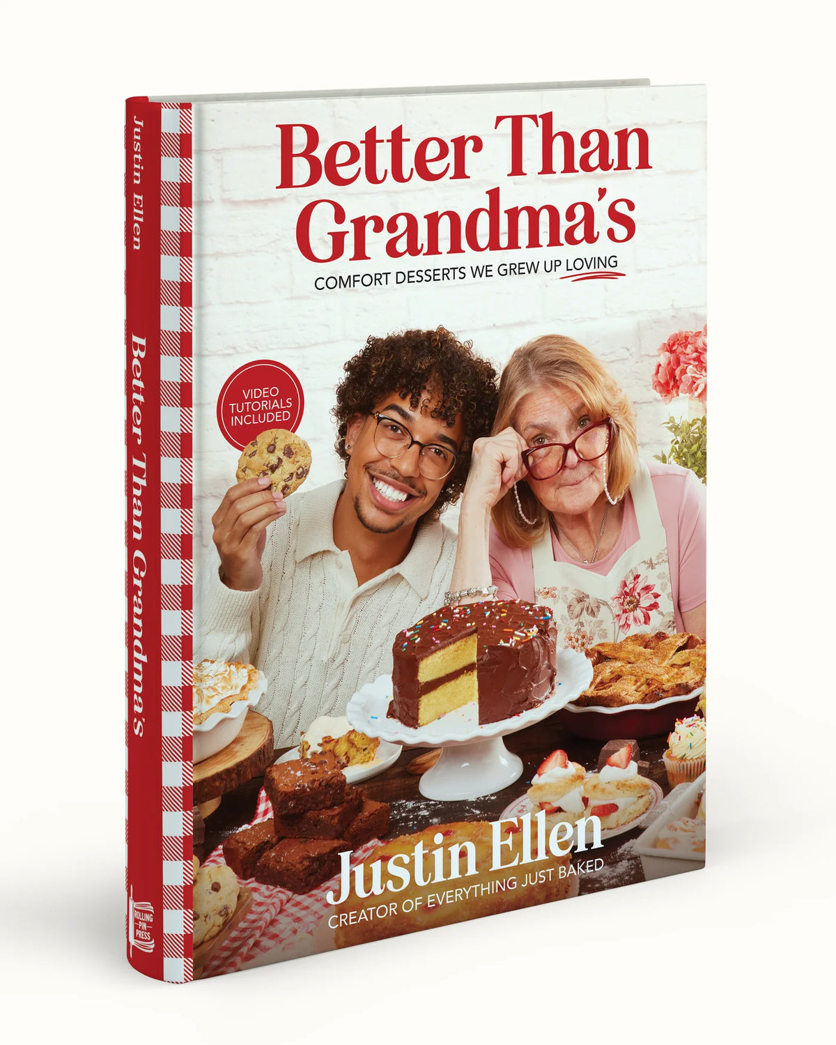 Better Than Grandma's Cookbook & Apron Bundle